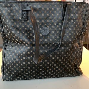 Authentic Fendi Zucca Tote circa 1970s